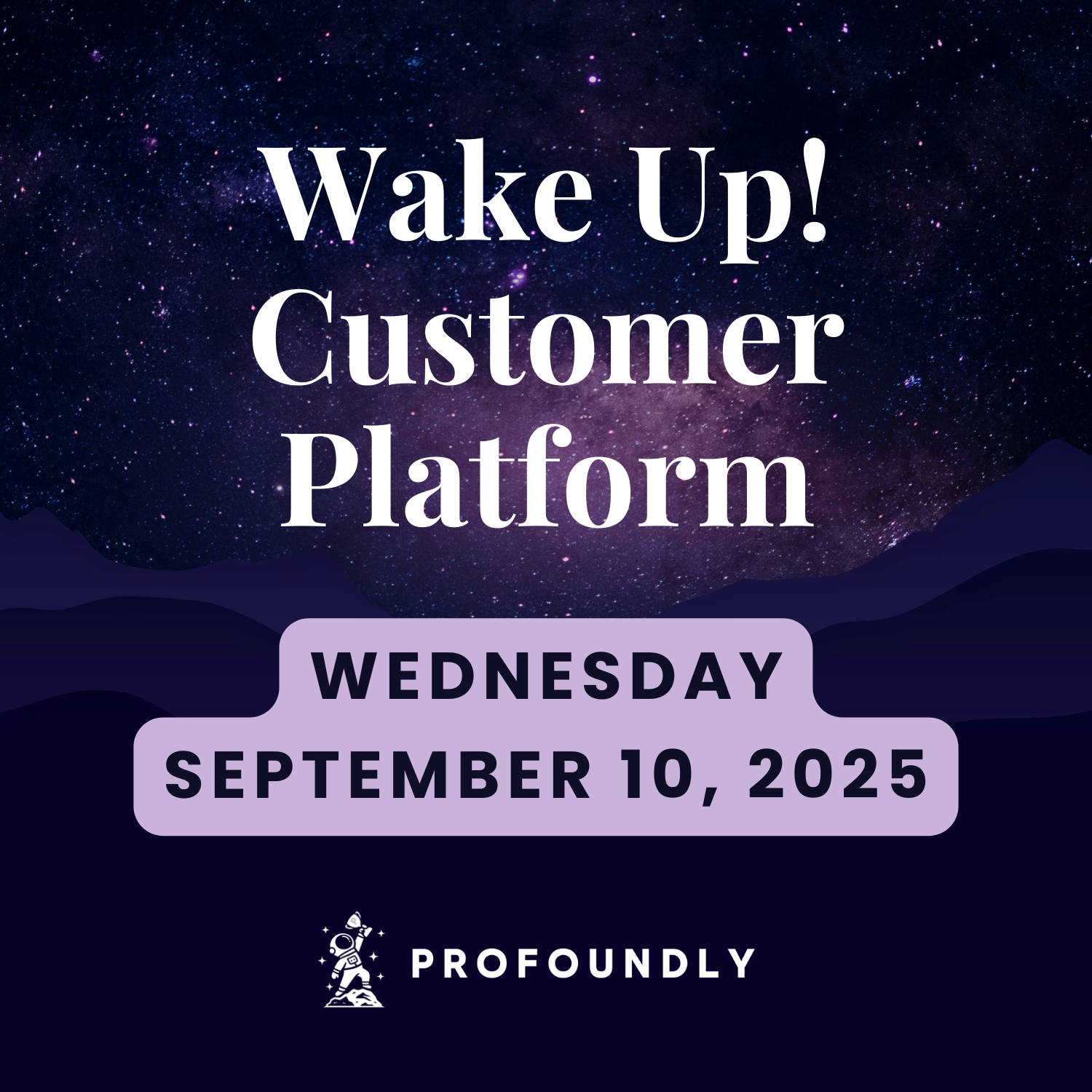 September 10, 2025 Wake Up Customer Platform - Social Metrics in Custom Report Builder