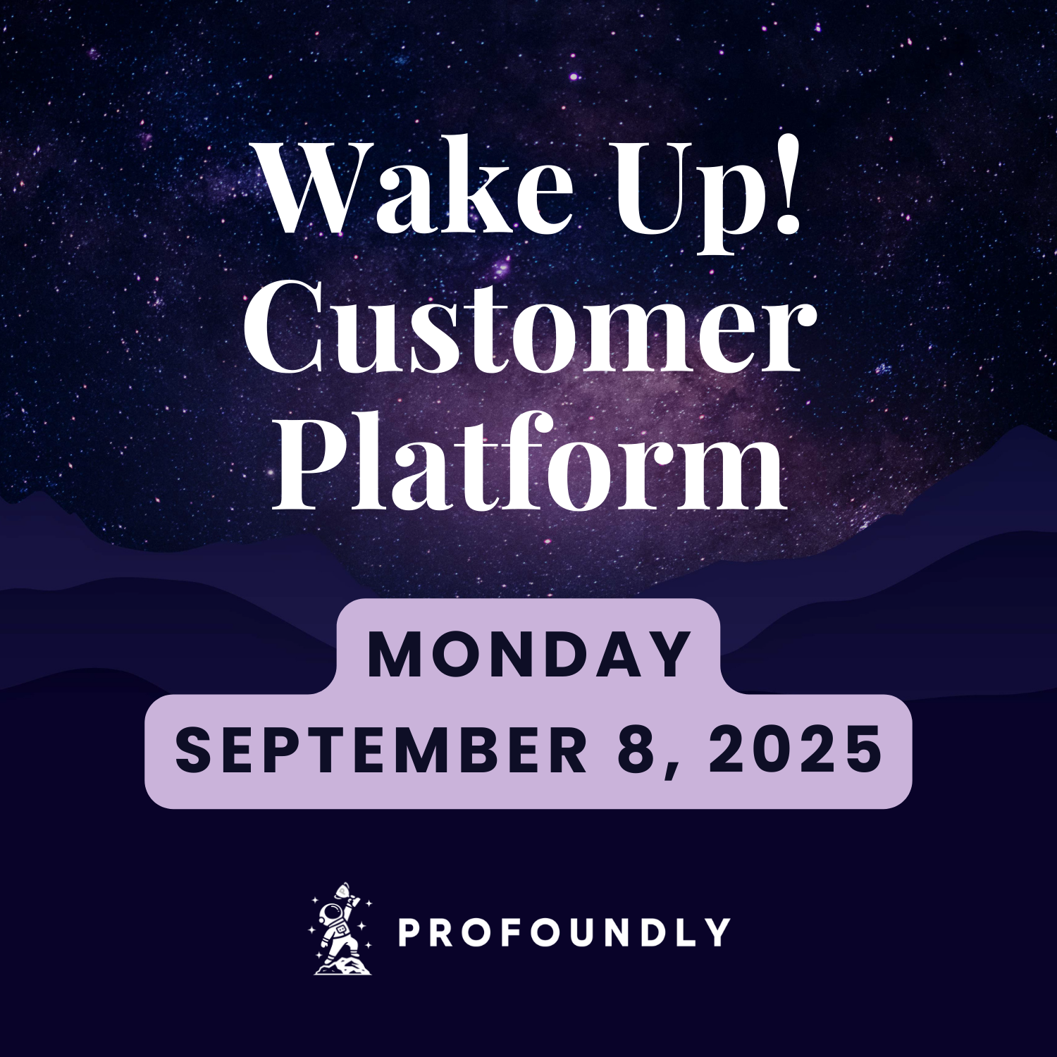 September 08, 2025 Wake Up Customer Platform - Apps Tab on Data Integration Home